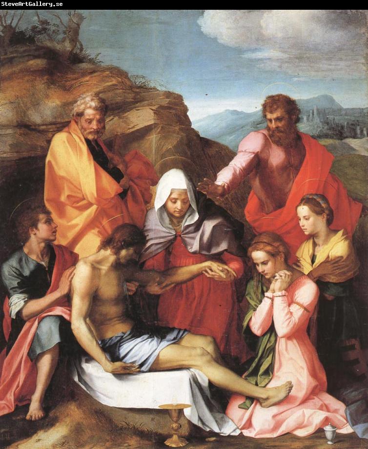 Andrea del Sarto Pieta with Saints